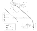 Part Location Diagram of 530054060 Husqvarna Handle Actuator